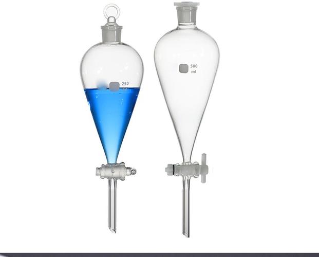 实验室器皿 玻璃仪器 分液漏斗活塞 油液分离玻璃仪器耗材